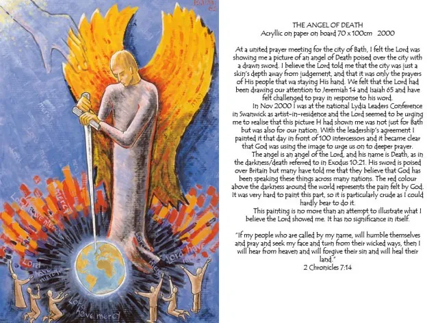 Angel of death card