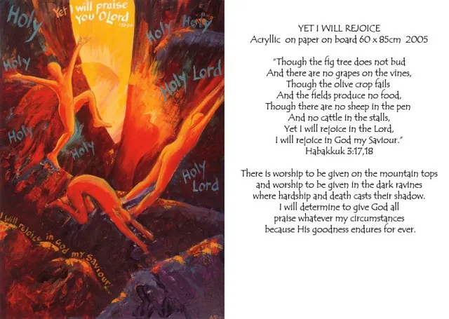 Yet I will rejoice card